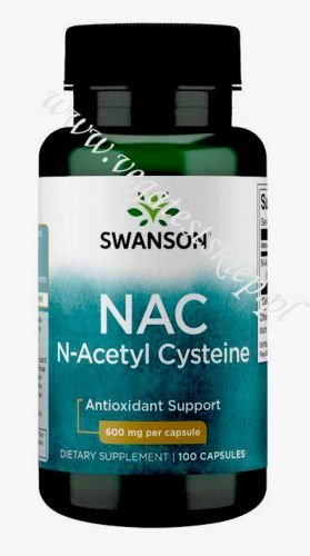 Swanson NAC (N-acetylocysteina) 600 mg