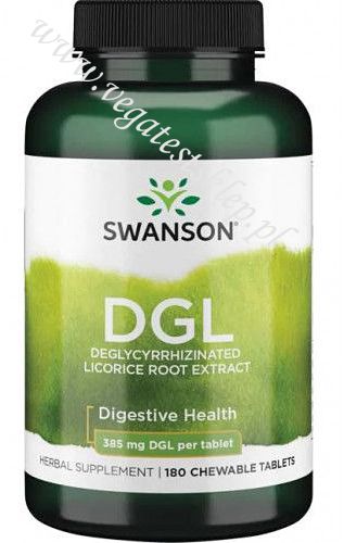 DGL Licorice Lukrecja 385 mg 180 tab